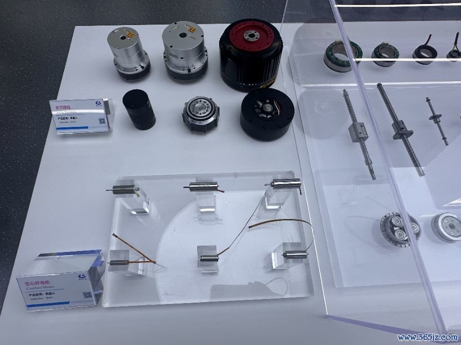 （江苏雷利研发制造的具身智能领域相关电机产品，柳宁馨/摄）