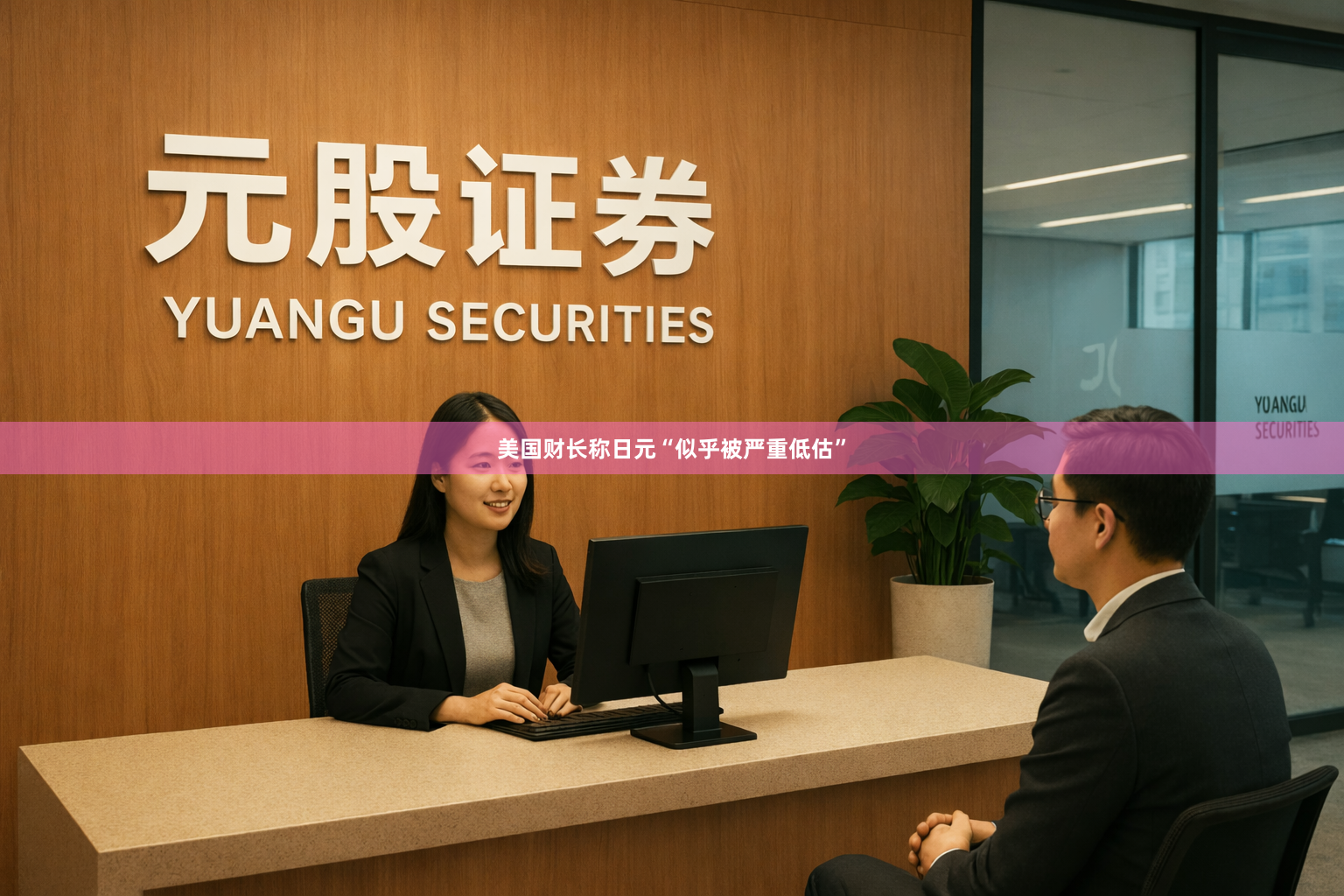 美国财长称日元“似乎被严重低估”