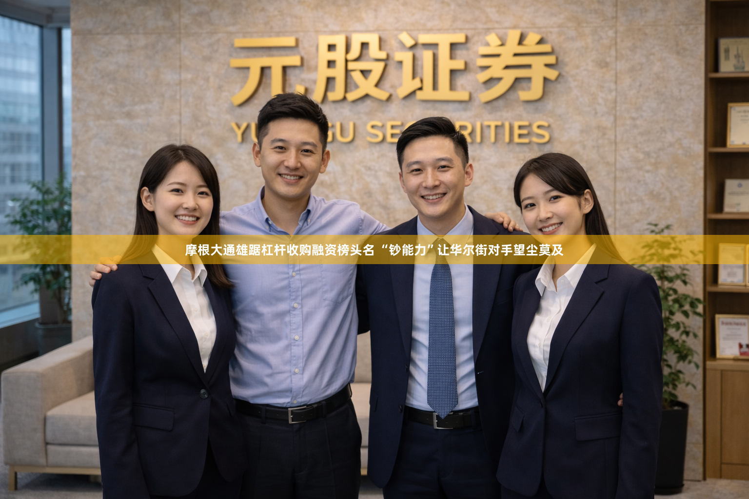 摩根大通雄踞杠杆收购融资榜头名 “钞能力”让华尔街对手望尘莫及